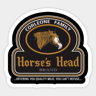 Horse's Head Sticker